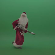 vj video background happy-santa-plays-his-guitar-in-a-stylish-fashion-over-chromakey-background-1920_003