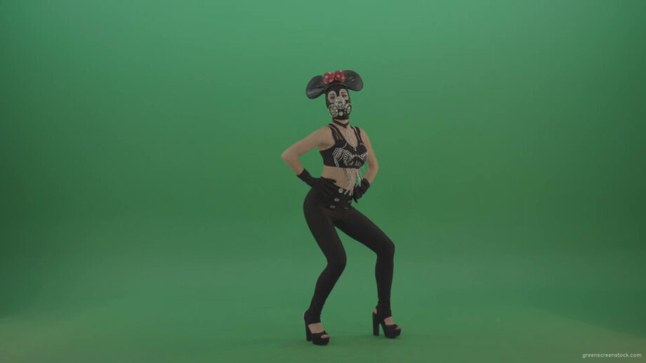 vj video background Sexy-dancing-mouse-girl-slowly-dance-in-mask-on-green-screen-1920_003