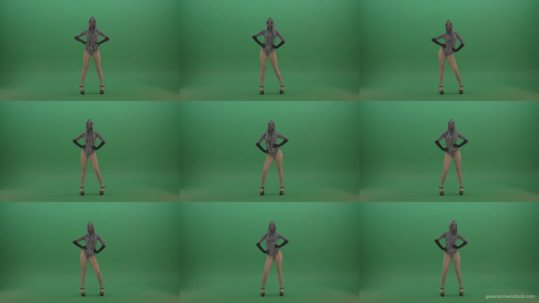 Ass-shake-beats-by-edm-go-go-girl-dance-isolated-on-green-screen-1920 Green Screen Stock