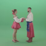 vj video background Beautiful-Ukrainian-couple-speaking-about-love-in-ethno-costumes-isolated-on-green-screen-4K-Video-Footage-1920_003