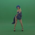 green screen girl dance video clip