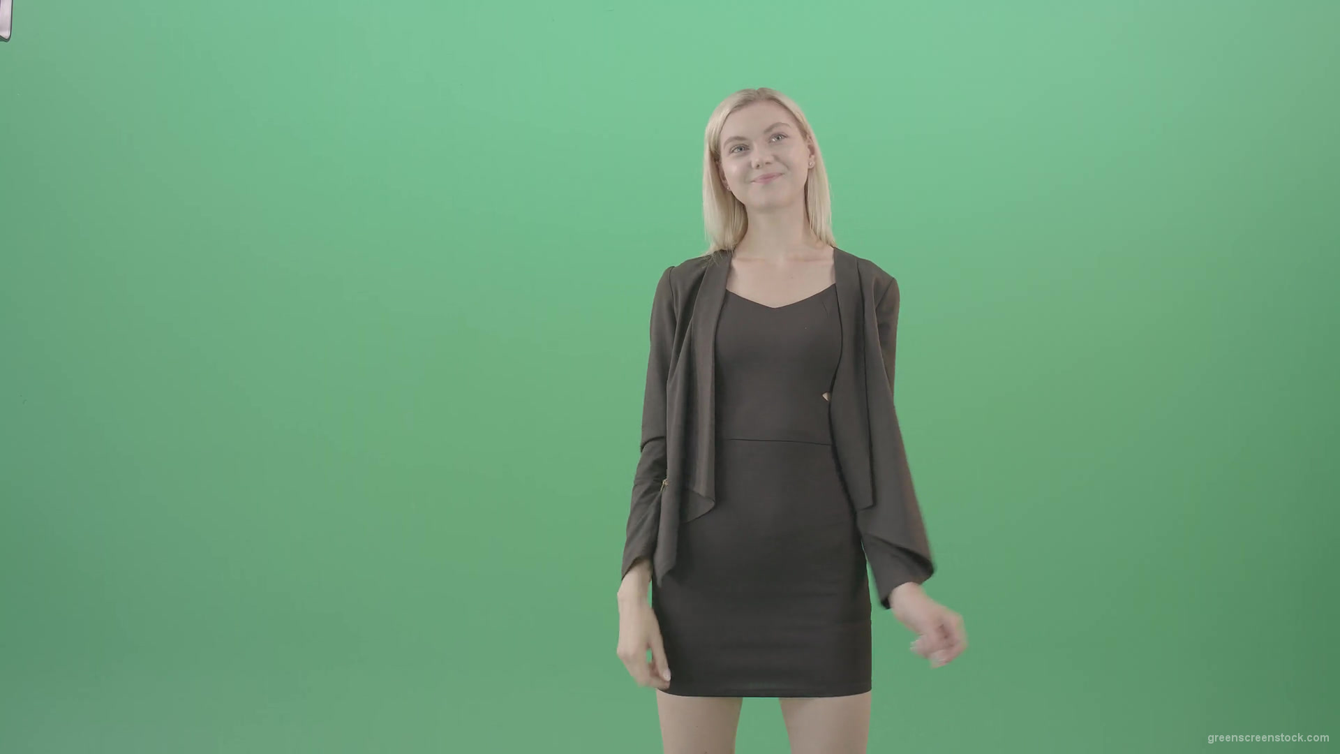 Girl-searching-in-internet-virtual-shopping-on-touch-screen-on-green-background-4K-Video-Footage-1920_009 Green Screen Stock