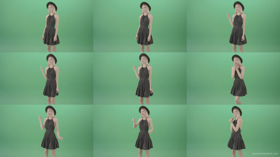 Happy-wow-effect-blonde-girl-slides-products-on-internet-on-touch-screen-4K-Green-Screen-Video-Footage-1920 Green Screen Stock