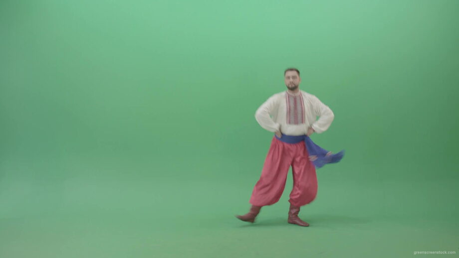 vj video background Slavic-dancing-man-dance-hopak-in-national-ukraine-costume-isolated-on-green-screen-1920_003