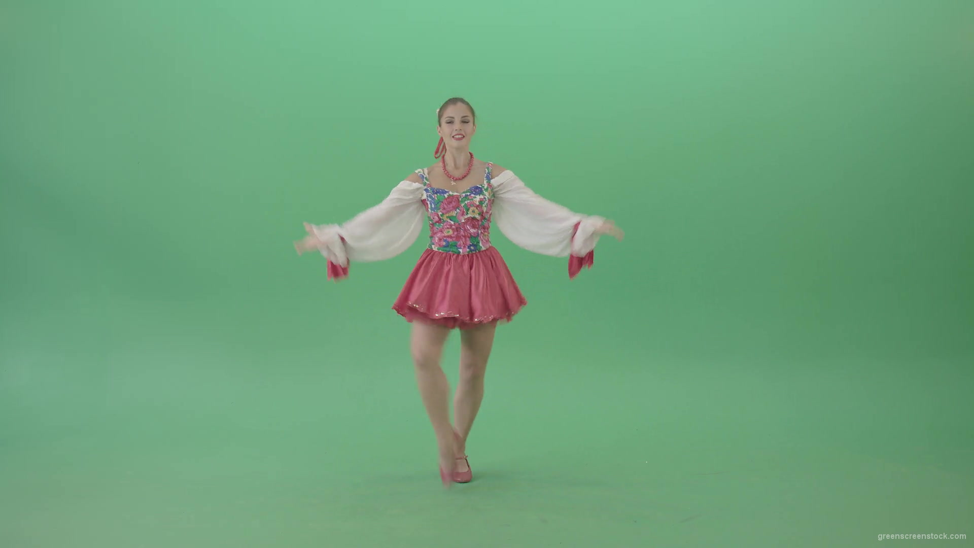 vj video background Ukraine-Folk-Girl-dancing-ethno-social-ukrainian-dance-isolated-on-Green-Screen-1920_003