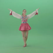 Ukraine-Folk-Girl-dancing-ethno-social-ukrainian-dance-isolated-on-Green-Screen-1920_005 Green Screen Stock