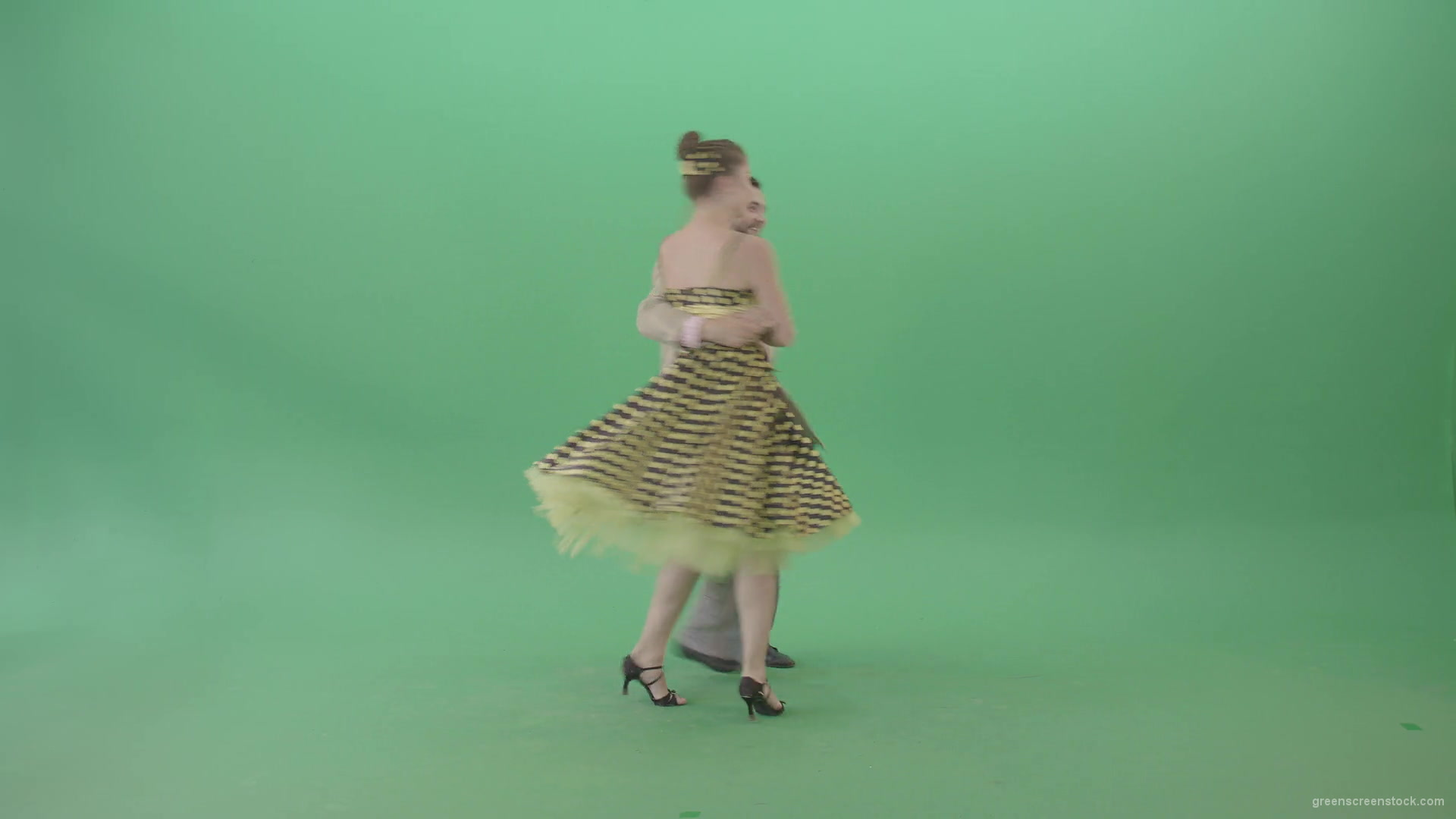 Amazing-couple-dance-Lindy-Hop-and-Rock-and-Roll-isolated-on-Green-Screen-4K-Video-Footage-1920_009 Green Screen Stock