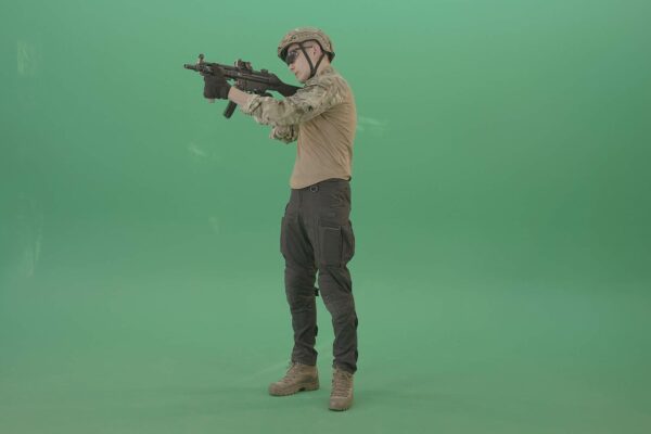 Army-Strike-Man-on-Green-Screen-Video-Footage-4K