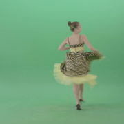 Beautiful-Woman-dancing-Boogie-woogie-and-jumping-in-Jazz-dance-isolated-on-Green-Screen-4K-Video-Footage-1920_004 Green Screen Stock