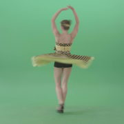Beautiful-Woman-dancing-Boogie-woogie-and-jumping-in-Jazz-dance-isolated-on-Green-Screen-4K-Video-Footage-1920_009 Green Screen Stock