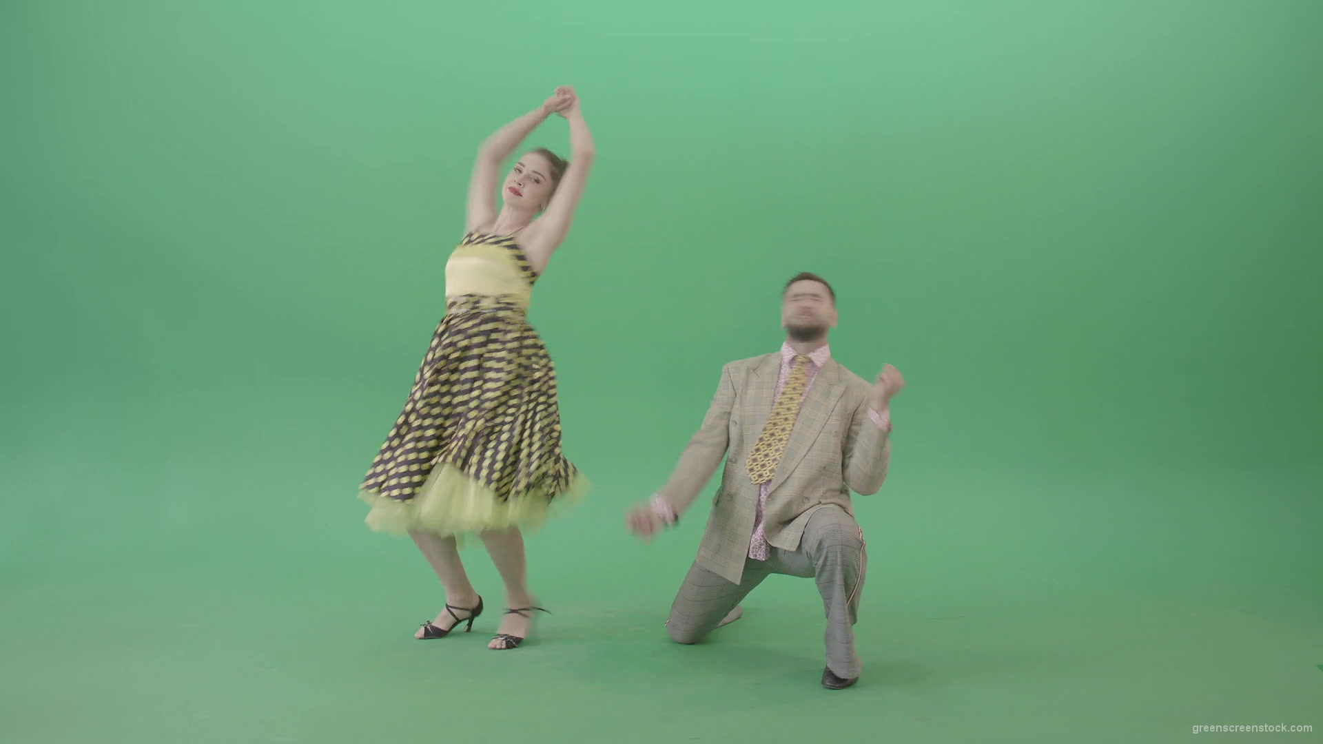 vj video background Beautiful-man-and-woman-dancing-Lindy-Hop-Jazz-and-Swing-dance-isolated-on-Green-Screen-4K-Video-Footage-1920_003