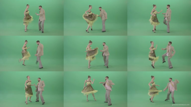 Boy-and-Girl-dancing-Boogie-woogie-and-rockandroll-isolated-on-Green-Screen-4K-Video-Footage-1920 Green Screen Stock