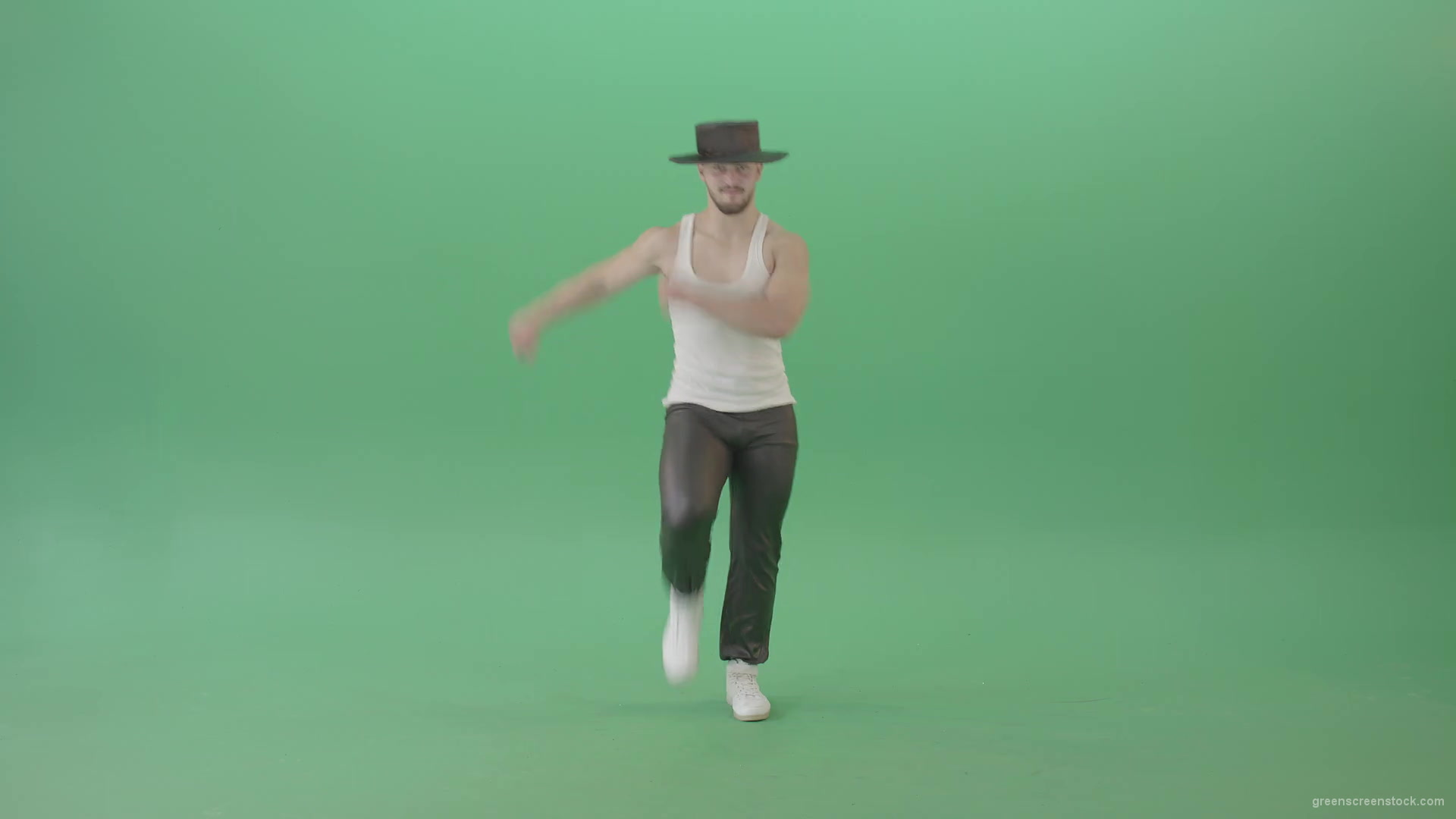 vj video background Funny-Man-marching-in-beat-isolated-on-Green-Screen-Chroma-Key-4K-Video-Footage-1920_003