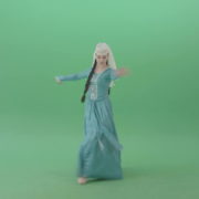 Girl-in-blue-costume-dancing-oriental-Caucasian-Iberian-folk-dance-on-Green-Screen-4K-Video-Footage-1920_008 Green Screen Stock