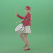 vj video background Girl-marching-and-spinning-playind-drums-on-green-screen-4K-Video-Clip-1920_003