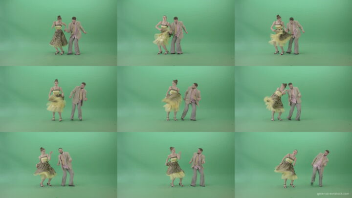 Happy-Man-and-woman-dancing-Boogie-woogie-moves-and-rock-and-roll-over-Green-Screen-4K-Video-Footage-1920 Green Screen Stock