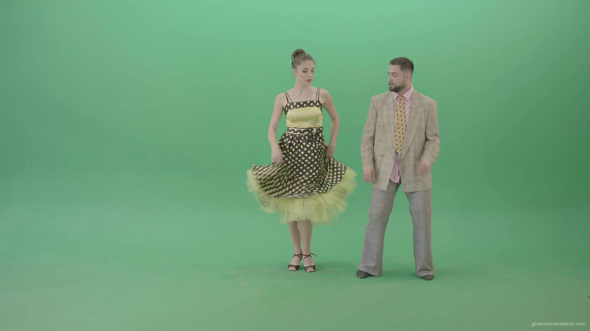 Rock-and-Roll-Dance-by-happy-boy-and-girl-dancing-Lindy-hop-and-swing-isolated-on-CHroma-Key-Green-Screen-Video-Footage-1920_002 Green Screen Stock