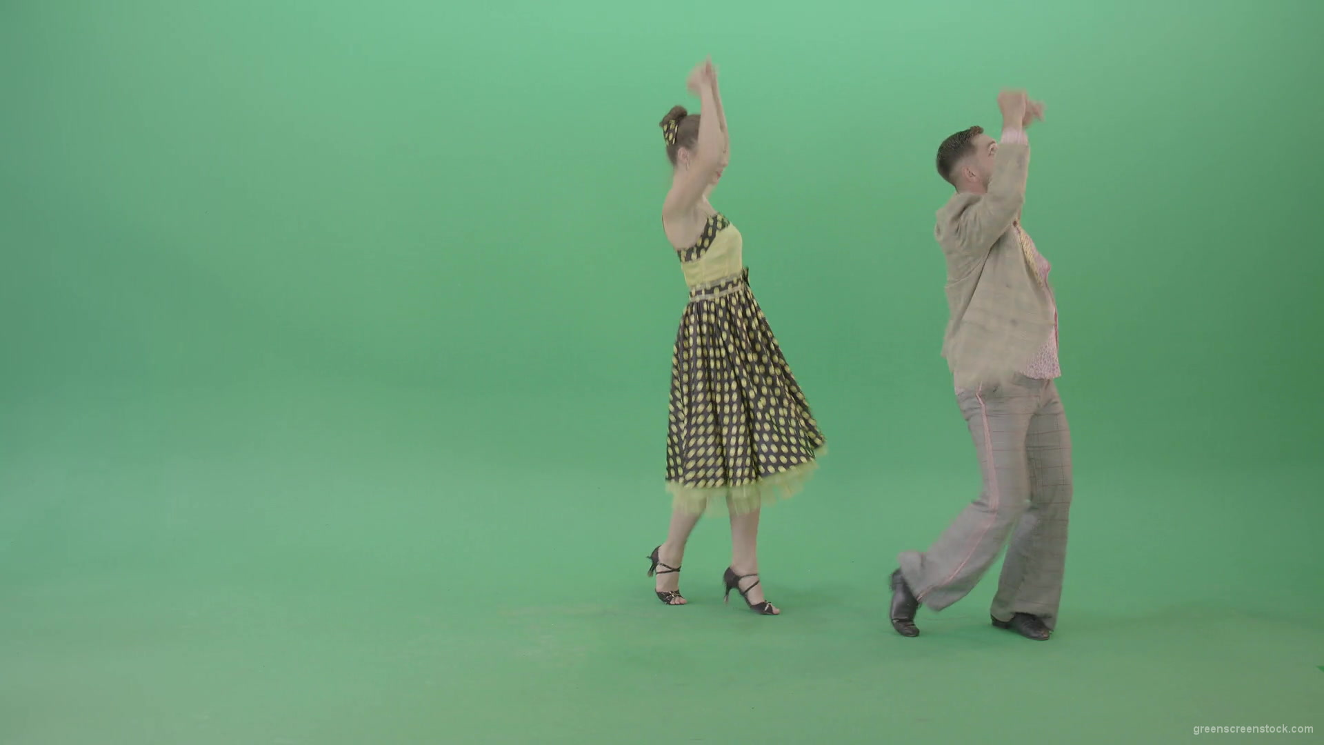 Rock-and-Roll-Dance-by-happy-boy-and-girl-dancing-Lindy-hop-and-swing-isolated-on-CHroma-Key-Green-Screen-Video-Footage-1920_008 Green Screen Stock