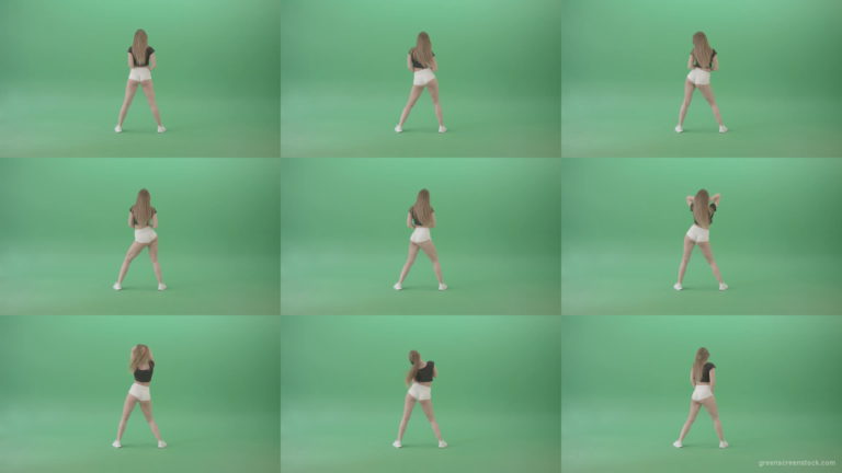 Amazing-girl-making-dancing-infinity-looping-element-twerking-hips-isolated-on-Green-Screen-4K-Video-Footage-1920 Green Screen Stock