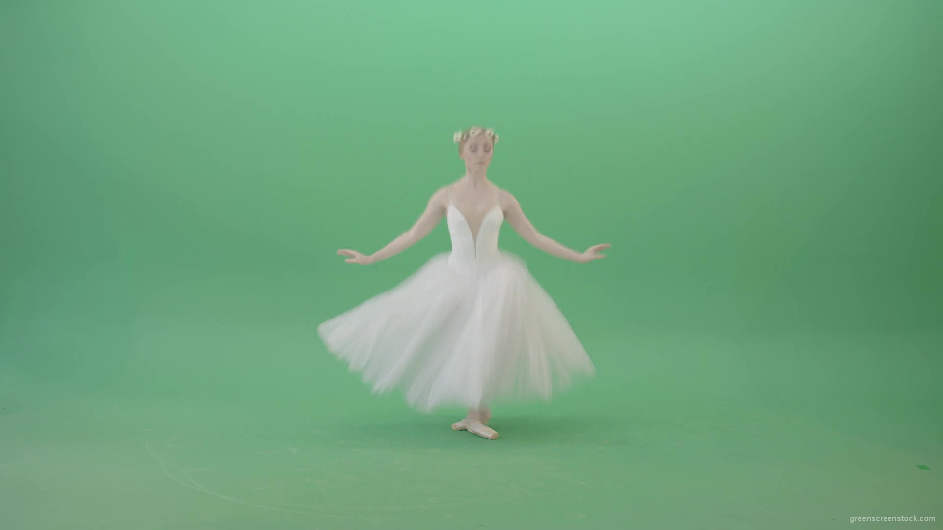 Beautiful-jumping-ballet-dancing-girl-choreograph-jumps-on-green-screen-4K-Video-Footage-1920_005 Green Screen Stock