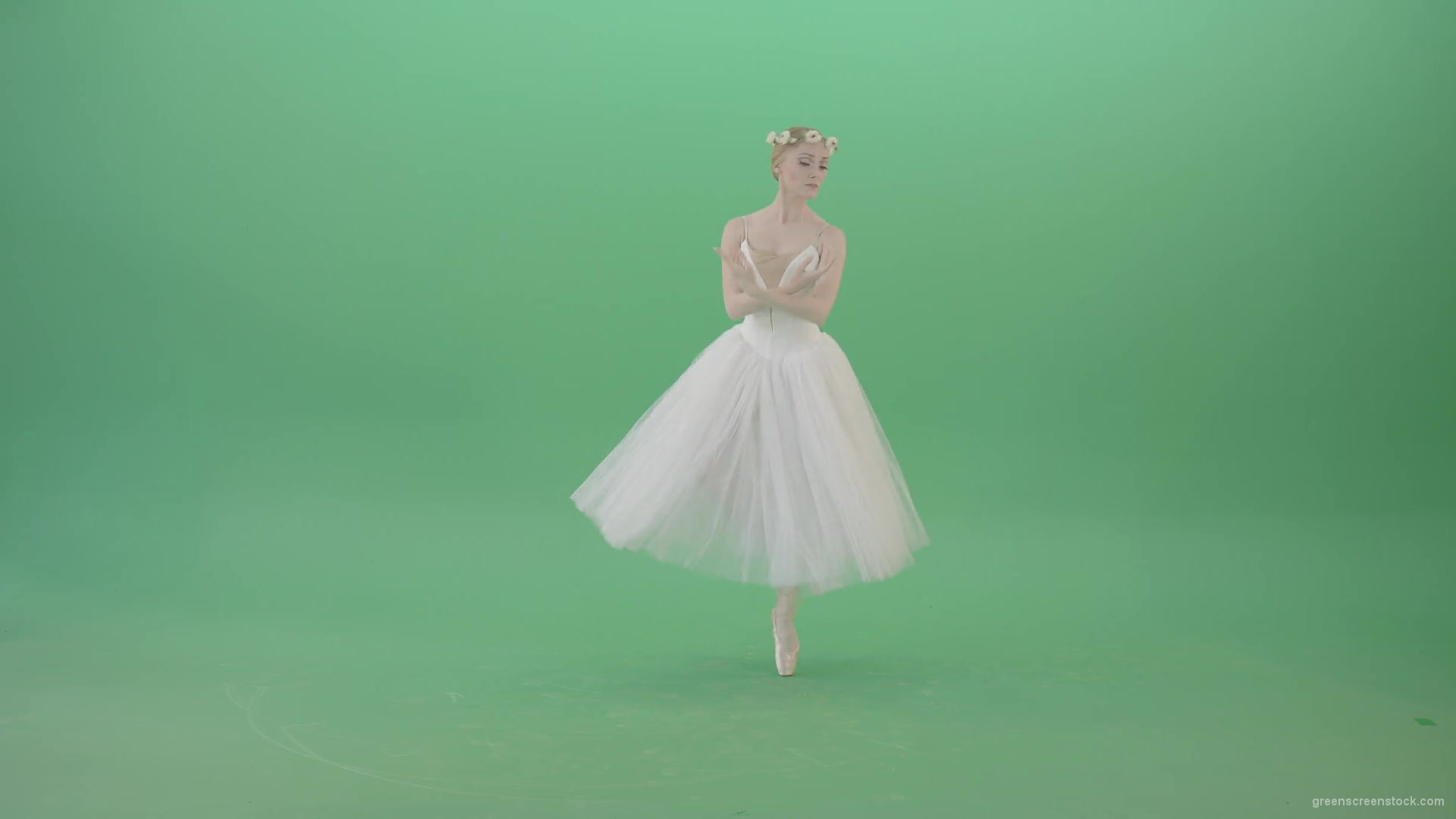 Beautiful-jumping-ballet-dancing-girl-choreograph-jumps-on-green-screen-4K-Video-Footage-1920_008 Green Screen Stock