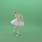 Beautifull-Swan-Lake-Ballerina-waving-hand-wigns-on-green-screen-4K-Video-Footage-1920_006 Green Screen Stock