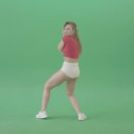 vj video background Bootie-shake-waving-ass-girl-dancing-twerk-on-green-screen-4K-Video-Footage-1920_003