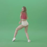 Bootie-shake-waving-ass-girl-dancing-twerk-on-green-screen-4K-Video-Footage-1920_007 Green Screen Stock