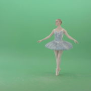 Christmas-story-baller-dancing-girl-in-blue-ballerin-dress-performing-isolated-on-green-screen-4K-Video-Footage-1920_001 Green Screen Stock