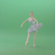 Christmas-story-baller-dancing-girl-in-blue-ballerin-dress-performing-isolated-on-green-screen-4K-Video-Footage-1920_005 Green Screen Stock