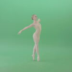 vj video background Classical-Ballet-Art-dancing-girl-in-body-skin-wear-chill-in-practice-isolated-on-green-screen-4K-Video-Footage-1920_003