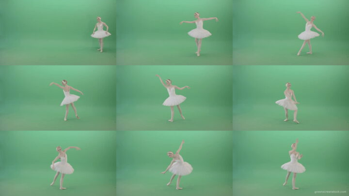 Elegant-snowwhite-ballet-dancer-ballerina-dancing-isolated-on-Green-Screen-4K-Video-Footage-1920 Green Screen Stock