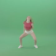 vj video background Energy-Girl-dancing-Twerk-and-Hip-Hop-Dance-isolated-on-Green-Screen-4K-Video-Footage-1920_003