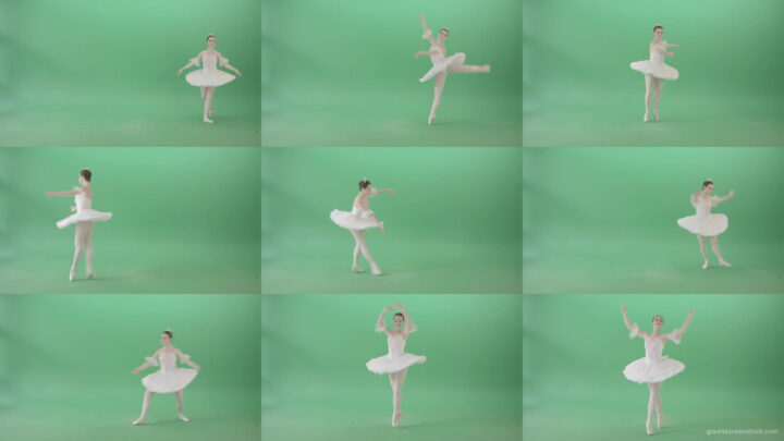 Flexibility-ballet-dancing-performance-girl-dancing-Classical-adagio-opera-on-green-screen-4K-Video-footage-1920 Green Screen Stock