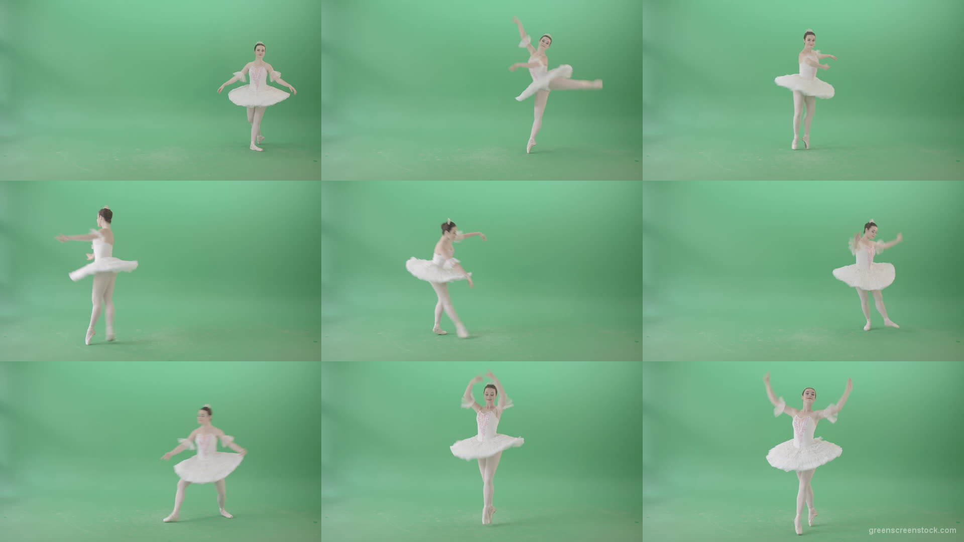Flexibility-ballet-dancing-performance-girl-dancing-Classical-adagio-opera-on-green-screen-4K-Video-footage-1920 Green Screen Stock
