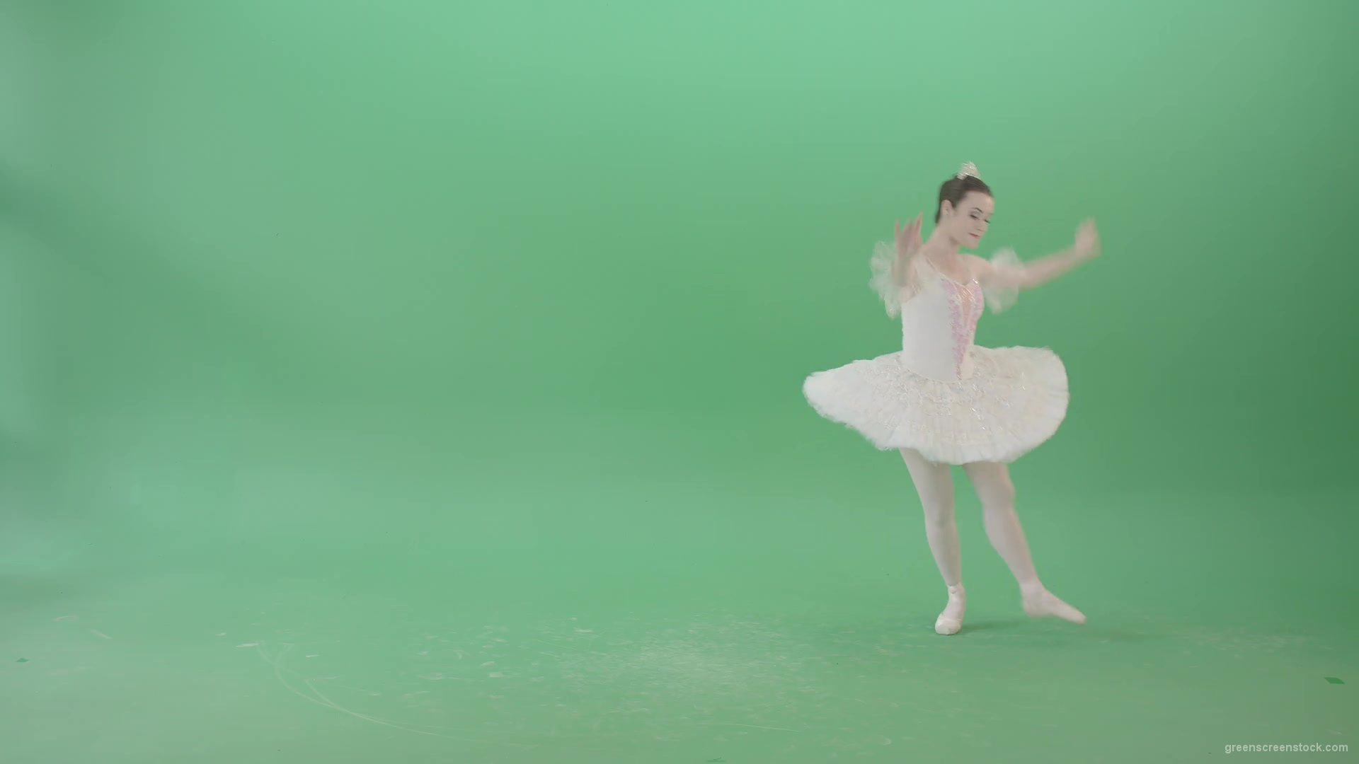 Flexibility-ballet-dancing-performance-girl-dancing-Classical-adagio-opera-on-green-screen-4K-Video-footage-1920_006 Green Screen Stock