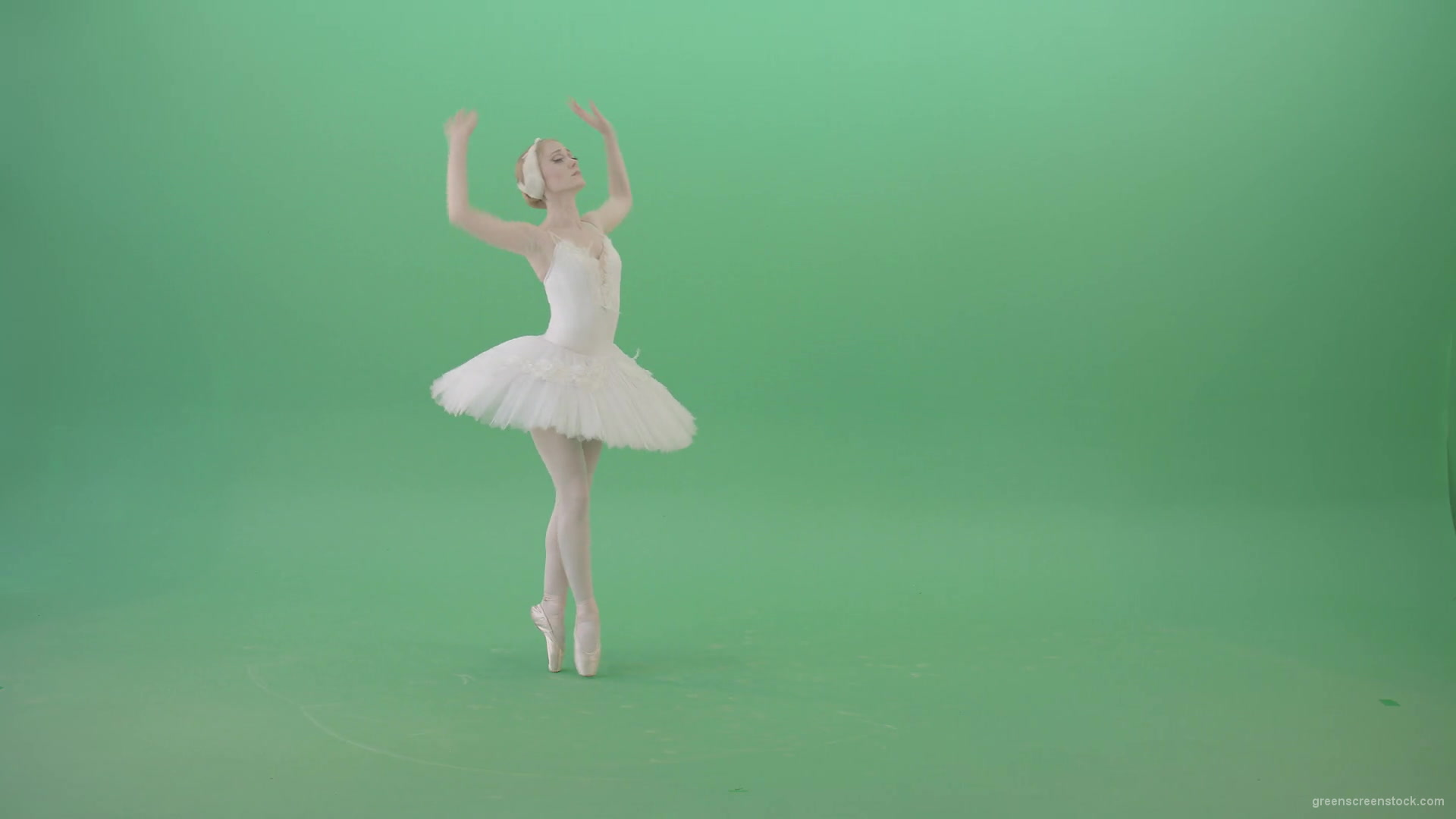 vj video background Flying-swan-laken-ballerina-dancing-with-light-on-green-screen-chroma-key-4K-Video-Footage-1920_003