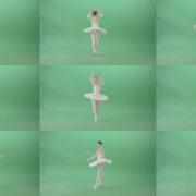 Girl-in-ballet-white-dress-performs-in-green-screen-studio-spinning-elegant-4K-Video-Footage-1920 Green Screen Stock