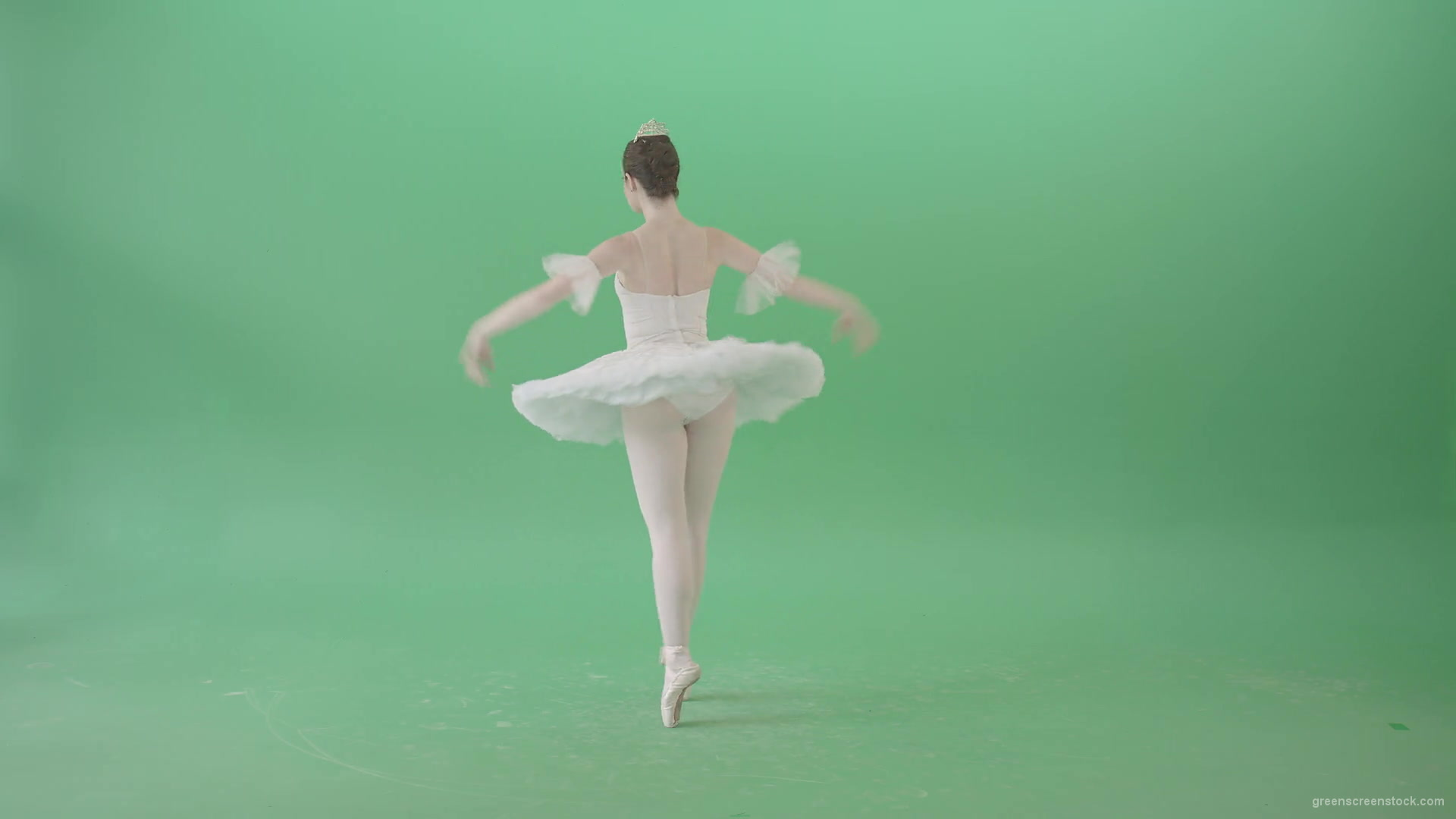vj video background Girl-in-ballet-white-dress-performs-in-green-screen-studio-spinning-elegant-4K-Video-Footage-1920_003