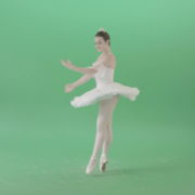 Girl-in-ballet-white-dress-performs-in-green-screen-studio-spinning-elegant-4K-Video-Footage-1920_008 Green Screen Stock