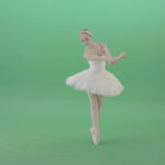 vj video background Grace-Ballerina-dance-classical-ballet-art-in-white-costume-on-green-screen-4K-Video-Footage-1920_003