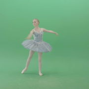 Happy-Ballerina-Ballet-Dancing-Girl-in-blue-dress-chilling-in-spin-on-green-screen-4K-Video-Footage-1920_007 Green Screen Stock