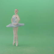 Happy-Ballerina-Ballet-Dancing-Girl-in-blue-dress-chilling-in-spin-on-green-screen-4K-Video-Footage-1920_008 Green Screen Stock