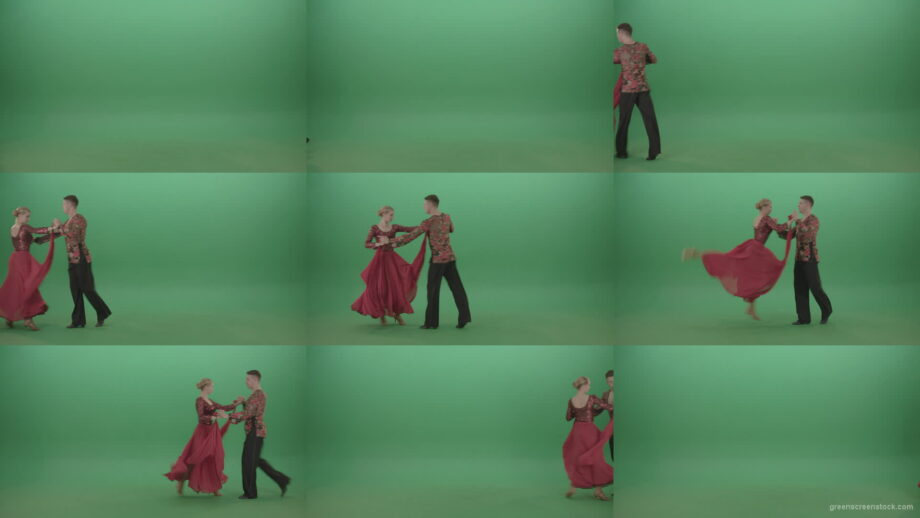 Man-and-woman-dancing-Rumba-lation-dance-from-left-to-right-side-transition-4K-Green-Screen-Video-Footage-1920 Green Screen Stock