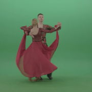 vj video background Man-and-woman-dancing-ballroom-dance-spinning-in-green-screen-studio-4k-Video-Footage-1920_003