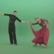 Passion-latino-ballroom-dance-by-lovely-couple-man-and-girl-isolated-on-green-screen-4K-Video-Footage-1920_004 Green Screen Stock