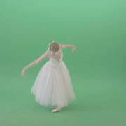 Royal-elegant-greetings-regards-by-Ballet-Dancer-Girl-in-White-Dress-on-Green-Screen-4K-Video-Clip-1920_005 Green Screen Stock