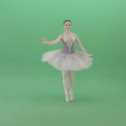Smal-ballerina-girl-spinning-on-the-place-in-ballet-dance-art-on-green-screen-4K-Video-Footage-1920_005 Green Screen Stock