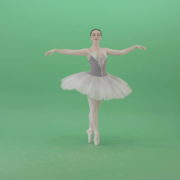 Smal-ballerina-girl-spinning-on-the-place-in-ballet-dance-art-on-green-screen-4K-Video-Footage-1920_009 Green Screen Stock