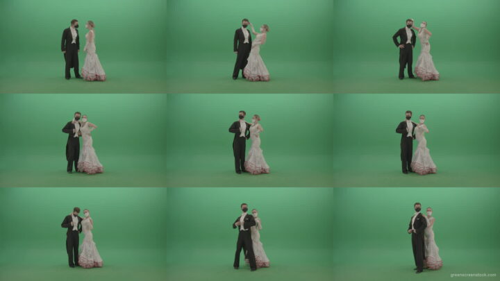 Funny-happy-balleroom-dancers-couple-chilling-and-laughing-on-green-screen-4K-Video-Footage-1920 Green Screen Stock